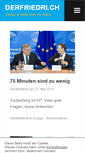 Mobile Screenshot of derfriedri.ch